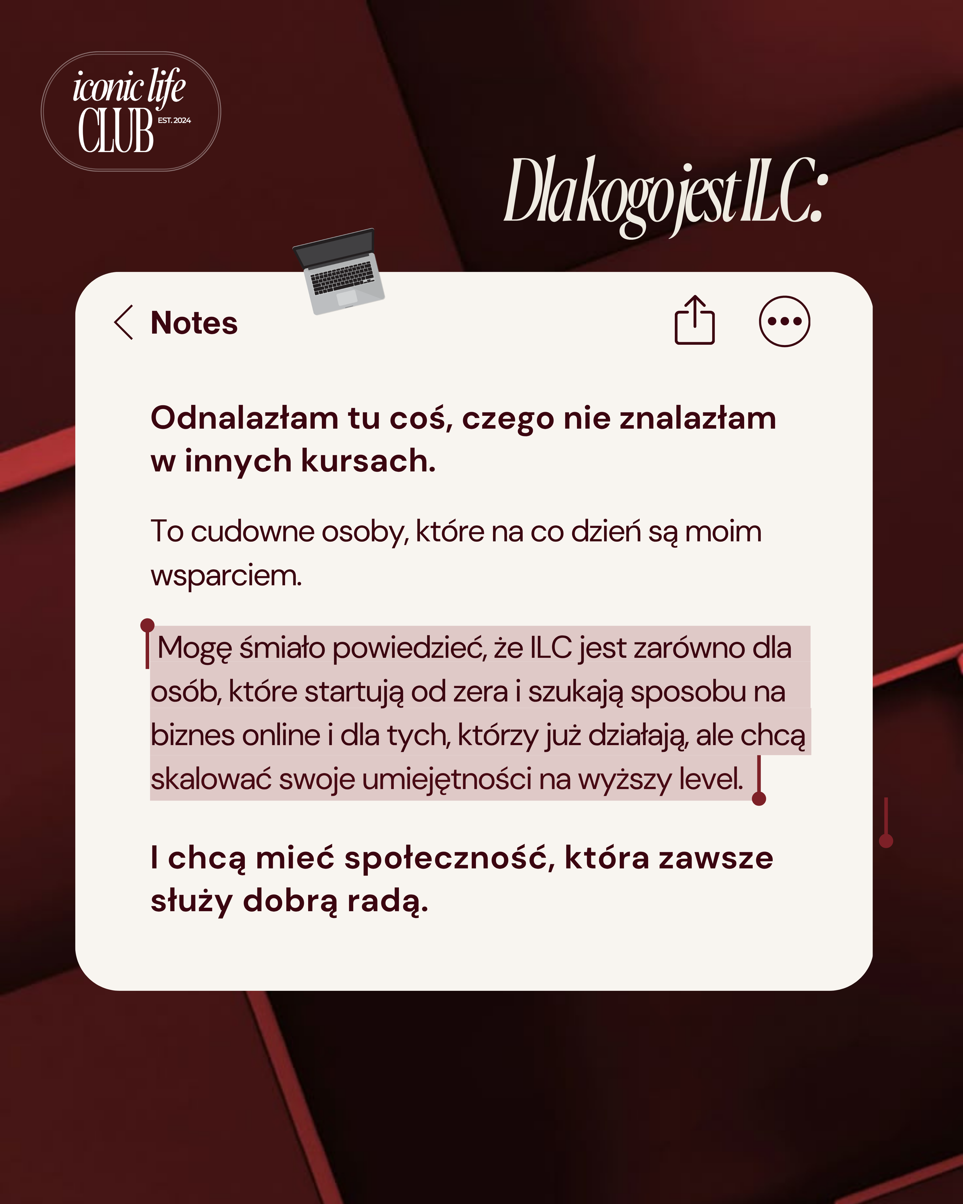 Lidia - dla kogo jest ILC